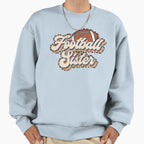 Leopard Football Sister Gifts Sweatshirt - Aesthetic Graphic Men Women