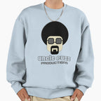 Uncle Fuzz Productions Sweatshirt - Minimalist Print Unisex