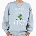 I Just Really Like Football Ok Sweatshirt - Trendy Graphic Men Women