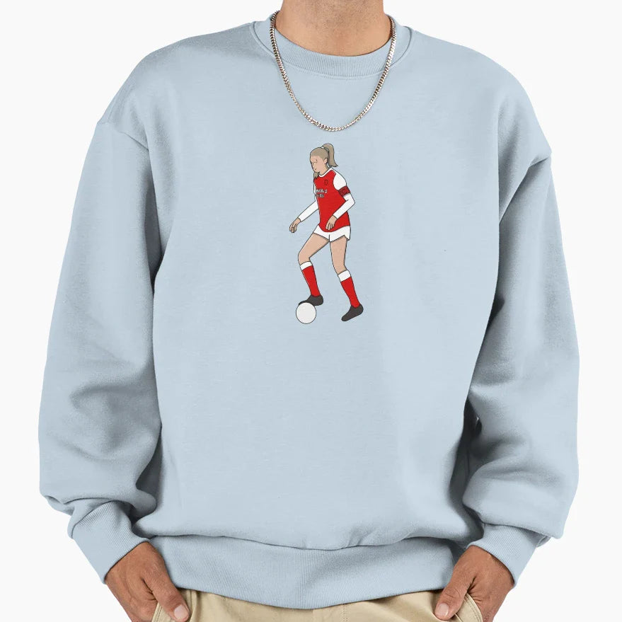 Captain Leah Williamson Sweatshirt - Trendy Graphic Unisex