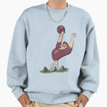 American Football Player Cheers Sweatshirt - Graphic Print Unisex