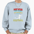 Never Underestimate Old Who Plays Sweatshirt - Aesthetic Graphic Men Women