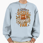 Little Sister Football Sweatshirt - Streetwear Style Unisex