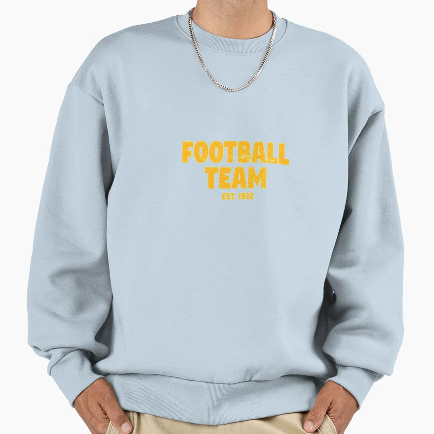Football Team Sweatshirt - Novelty Apparel for Adults