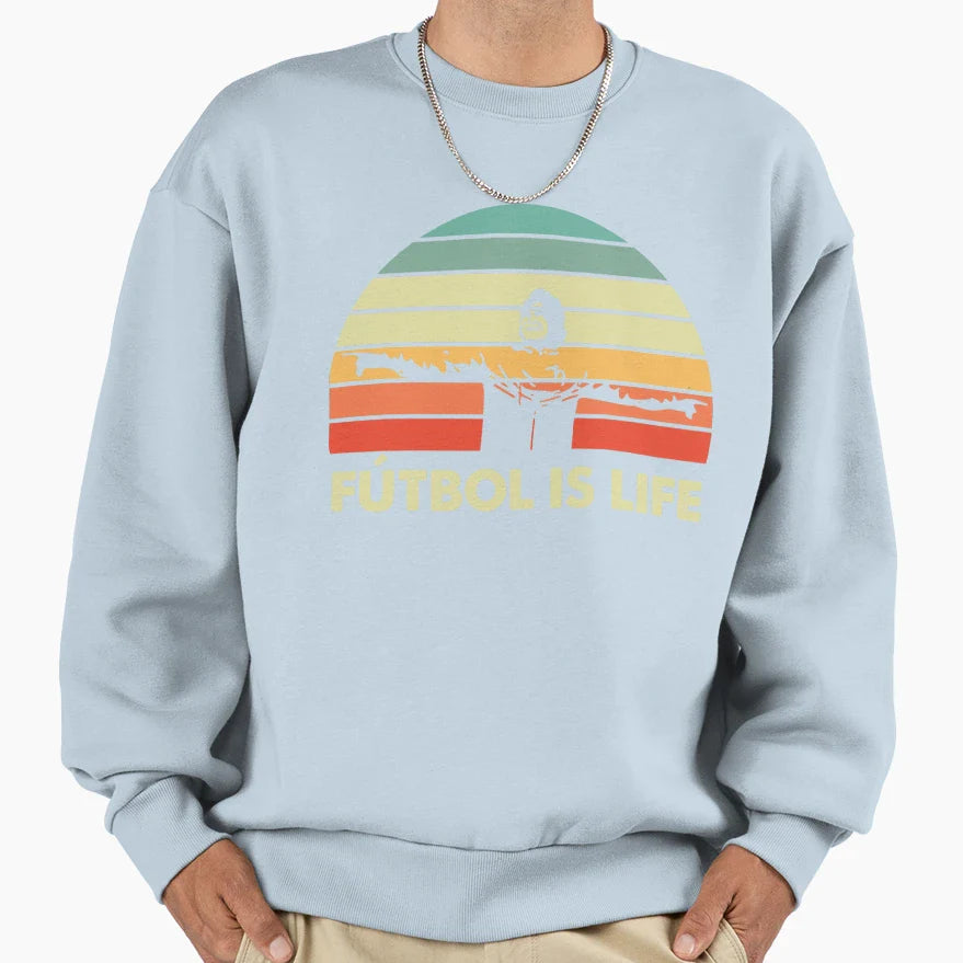 Futbol Sweatshirt - Custom Art Print Unisex
