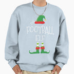 Football Elf Family Matching Sweatshirt - Streetwear Style for Adults