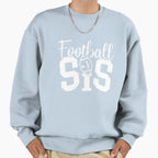 Football Sister Sweatshirt - Aesthetic Graphic for Adults