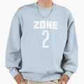 Zone 2 Running Sweatshirt - Fun Novelty Design Unisex