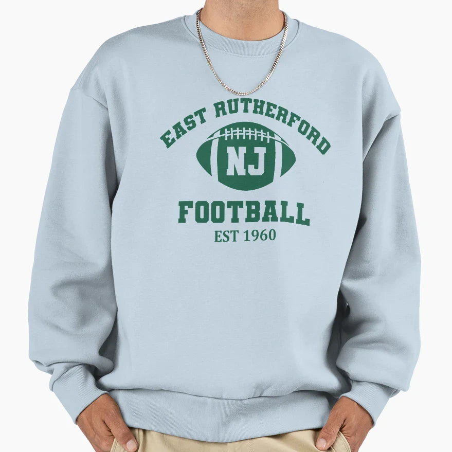 Rutherford Football Est 1960 Sweatshirt - Aesthetic Graphic Unisex