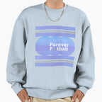 Forever Football Sweatshirt - Minimalist Print for Adults