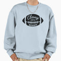 Classy Until Kickoff Sweatshirt - Trendy Graphic Unisex