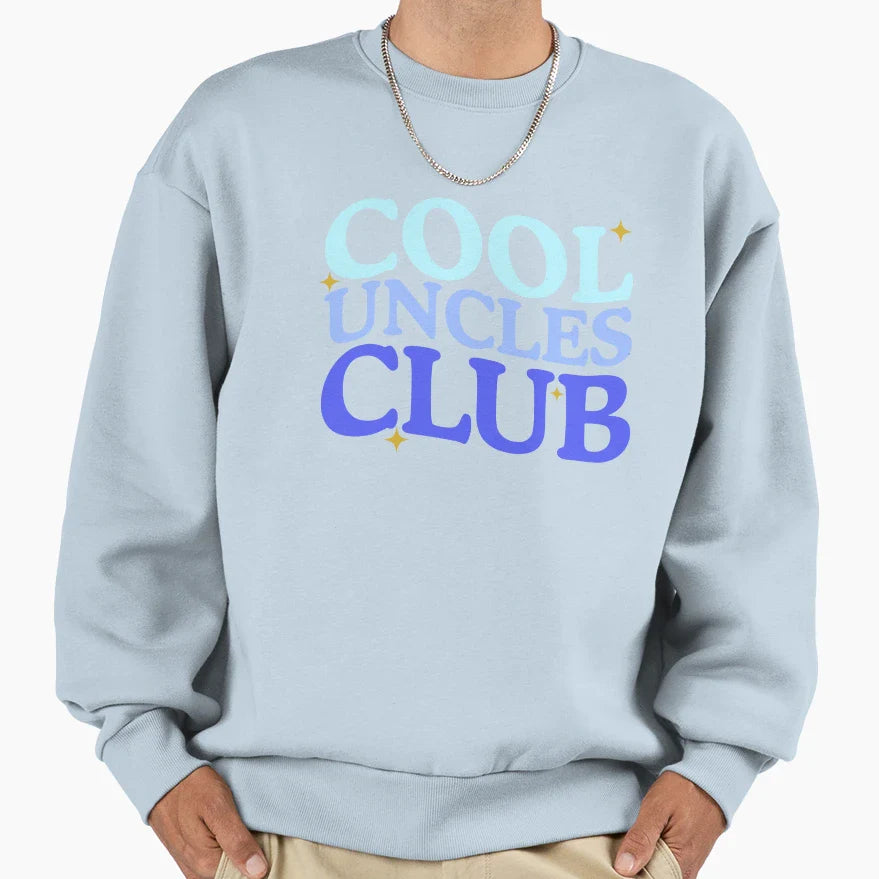 Uncles Club New Uncle Sweatshirt - Trendy Graphic Men Women