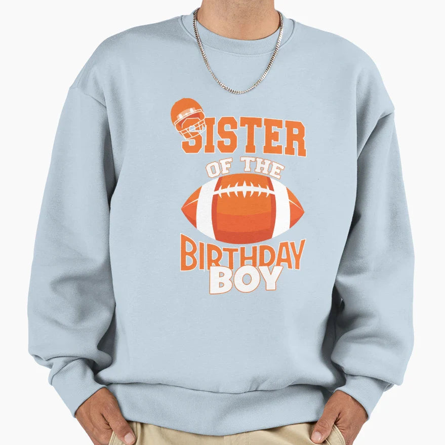 Sister Birthday American Sweatshirt - Casual Everyday Wear for Adults