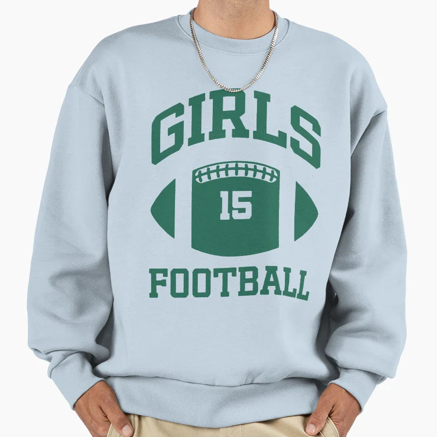 Football People Who Loves Friends Sweatshirt - Trendy Graphic for Adults