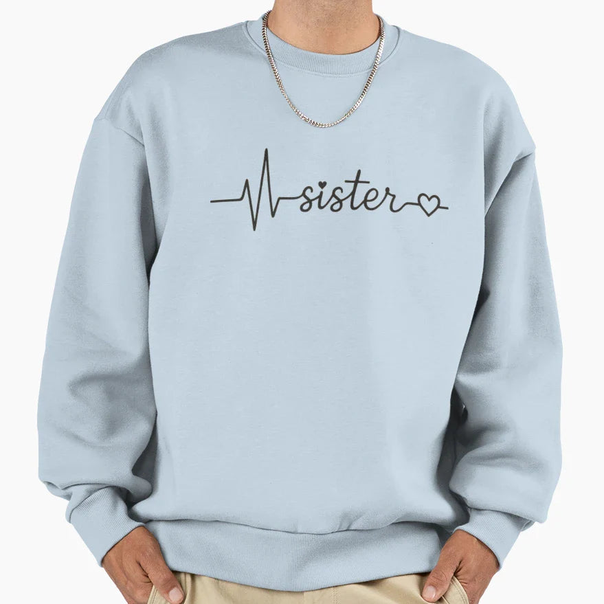 Mothers Day Sisters Step Mom Sweatshirt - Novelty Apparel Men Women