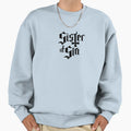 Sister Sin Black Sweatshirt - Trendy Graphic Men Women