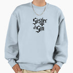 Sister Sin Black Sweatshirt - Trendy Graphic Men Women