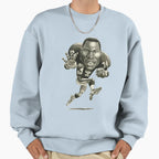 Chibi Funny Jackson Athlete Sport Sweatshirt - Custom Art Print for Adults