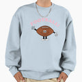 Football Cartoon Football Guy Sweatshirt - Fun Novelty Design Men Women
