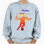 Little Brother Or Little Sister Soccer Sweatshirt - Trendy Graphic Unisex