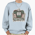 00 Football Rocks Green Team Sweatshirt - Casual Everyday Wear for Adults