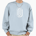 O Letter College Font University Sweatshirt - Aesthetic Graphic Men Women
