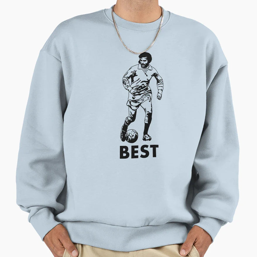 George Best 1 T-Shirt - Casual Everyday Wear Men Women