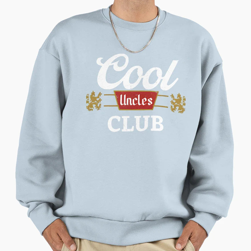 Uncles Club Sweatshirt - Custom Art Print Men Women