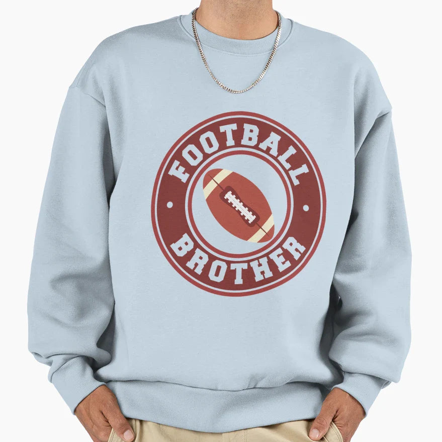 Football Brother Cheer Brother T-Shirt - Streetwear Style Unisex