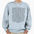 That Mitchell And Webb Watch Football Sweatshirt - Minimalist Print Unisex