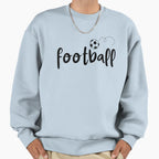 Football Ball Sweatshirt - Casual Everyday Wear Men Women