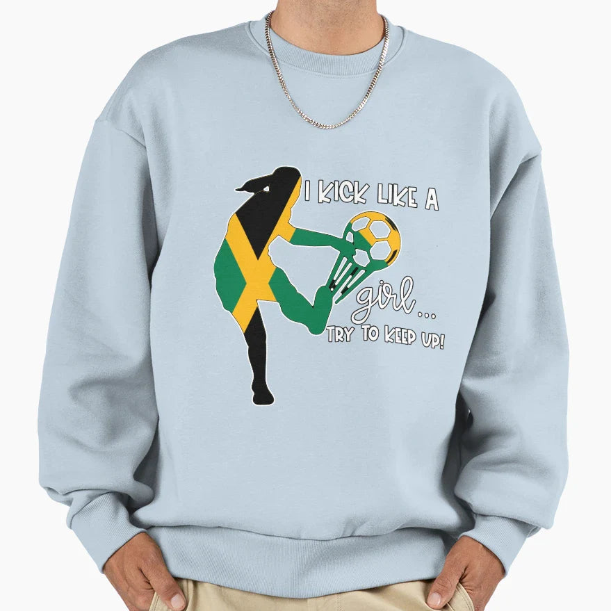 World Cup 2023 Team Jamaica Sweatshirt - Custom Art Print for Adults