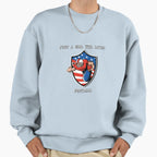 Just Who Loves Football Sweatshirt - Fun Novelty Design for Adults