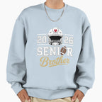 Senior Brother Graduation Sweatshirt - Aesthetic Graphic Men Women