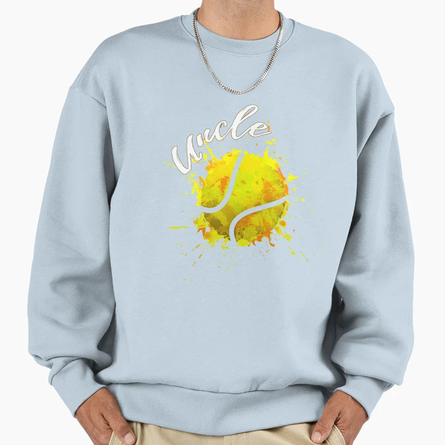 Uncle Baseball Colorful Sweatshirt - Streetwear Style for Adults