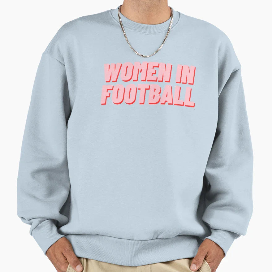 Football Sweatshirt - Casual Everyday Wear Unisex