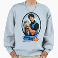 Uncle Rico Qb Football Card Sweatshirt - Unique Graphic for Adults