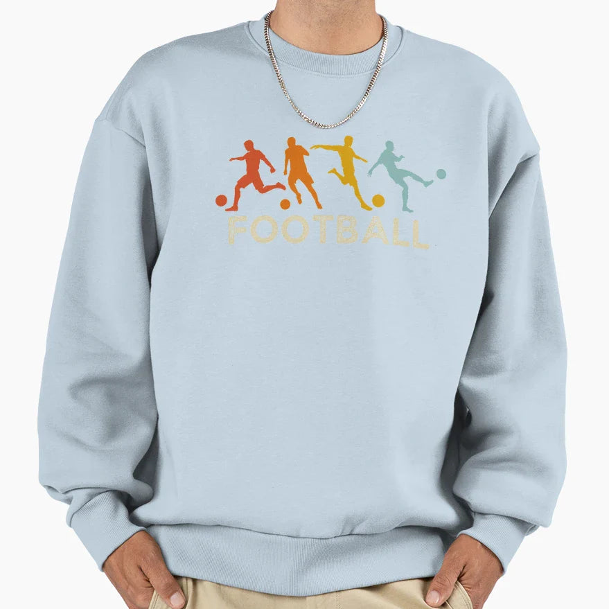 Football Lover Sweatshirt - Novelty Apparel for Adults