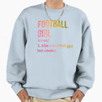 Football Definition Watercolor Sweatshirt - Novelty Apparel Unisex