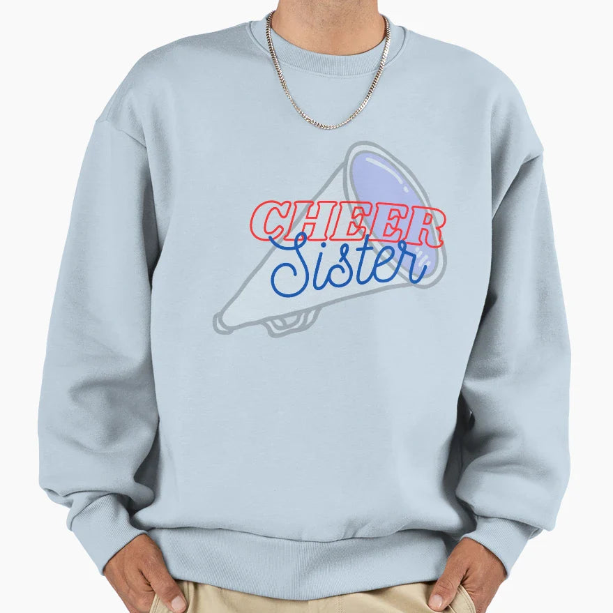 Cheer Sister Cheerlife Sweatshirt - Graphic Print Men Women