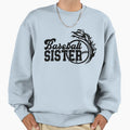 Baseball Sister Sweatshirt - Casual Everyday Wear for Adults