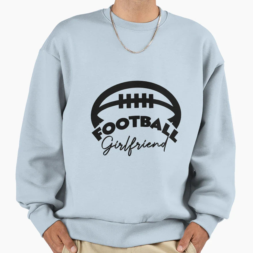 Football Girlfriend Sports Girlfriend T-Shirt - Streetwear Style for Adults