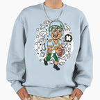 Football Player Sweatshirt - Novelty Apparel Unisex