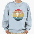 Just Who Loves Football Sweatshirt - Streetwear Style Unisex