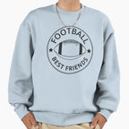 American Football Best Friends I Sweatshirt - Custom Art Print Men Women