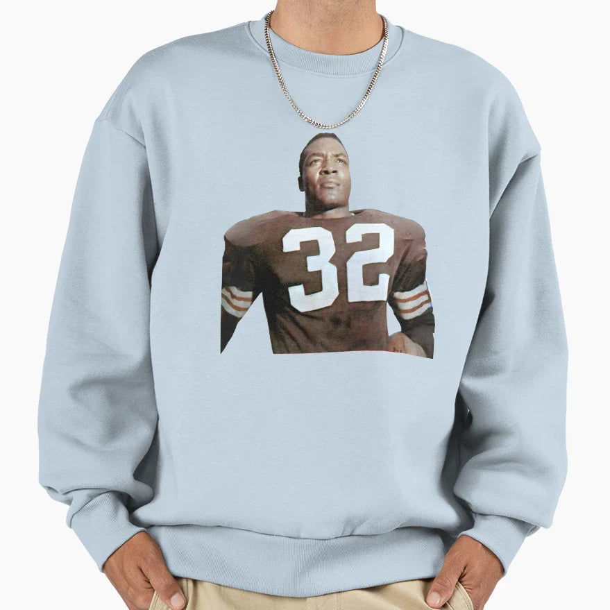 Jim Brown 32 Sweatshirt - Casual Everyday Wear Unisex