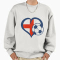 England Football Sweatshirt - Minimalist Print Men Women