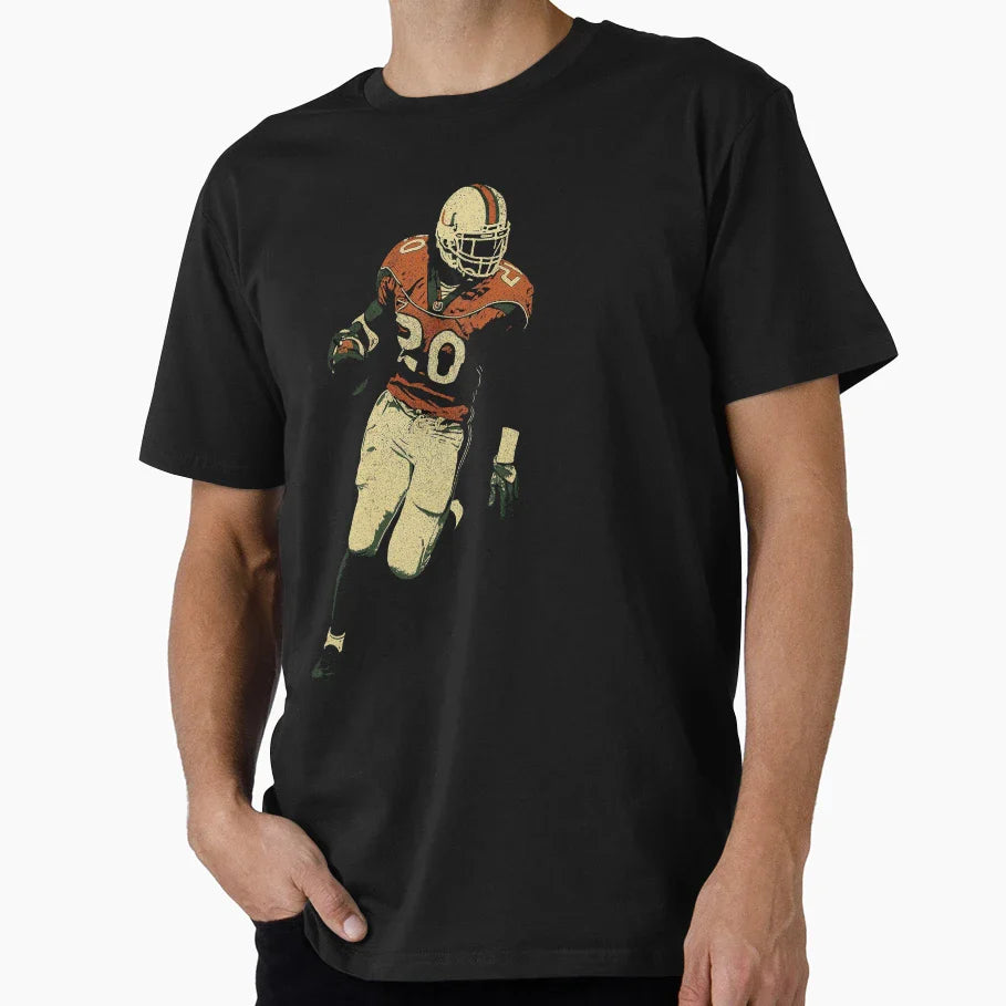 Ed Reed Miami Hurricanes Football T-Shirt - Fun Novelty Design for Adults