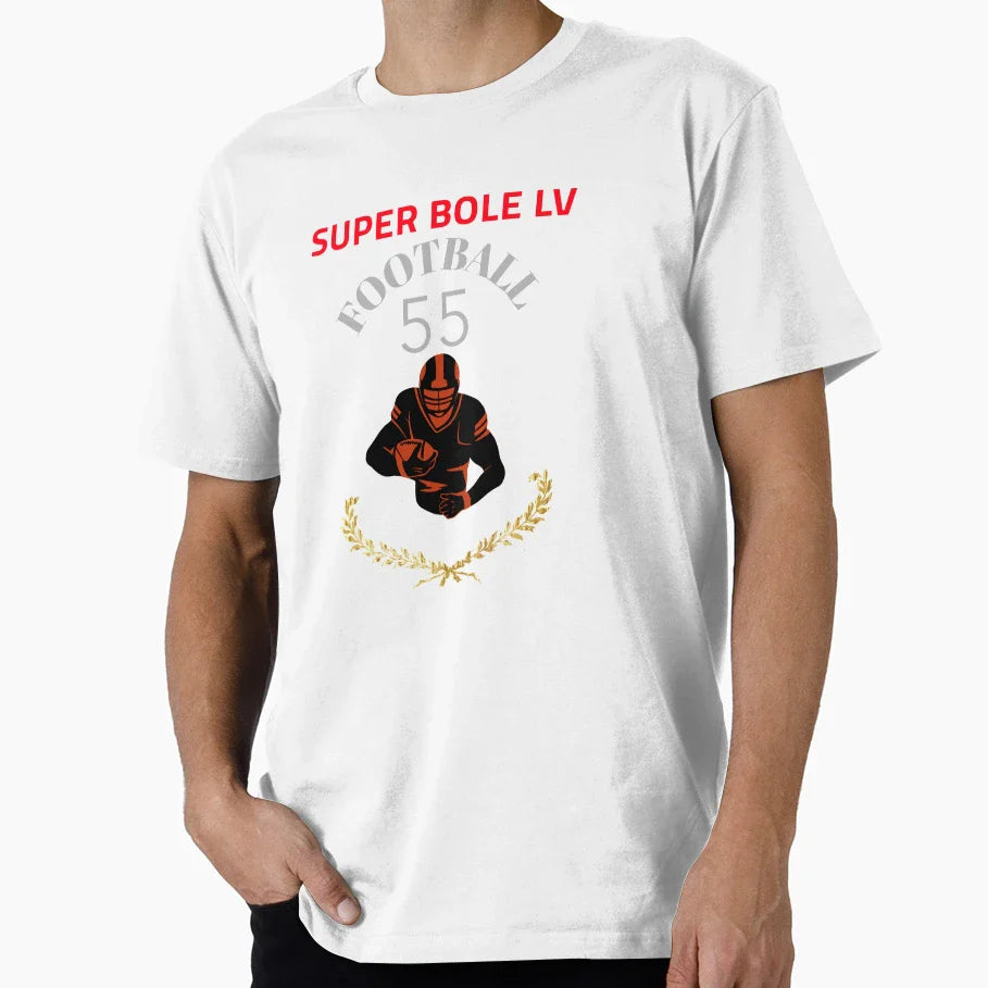 Super Bole Lv Sunday Football 55 T-Shirt - Novelty Apparel for Adults