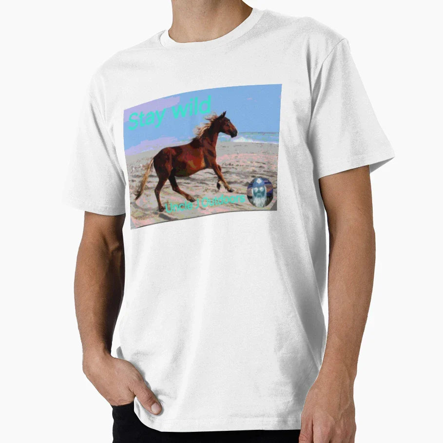 Wild Horses T-Shirt - Graphic Print Unisex